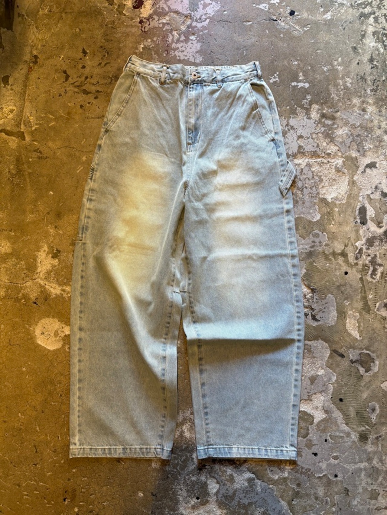 Power to the peple / Painter pants / ペインターパンツ / ワイドシルェット / バギーシルエット - 3