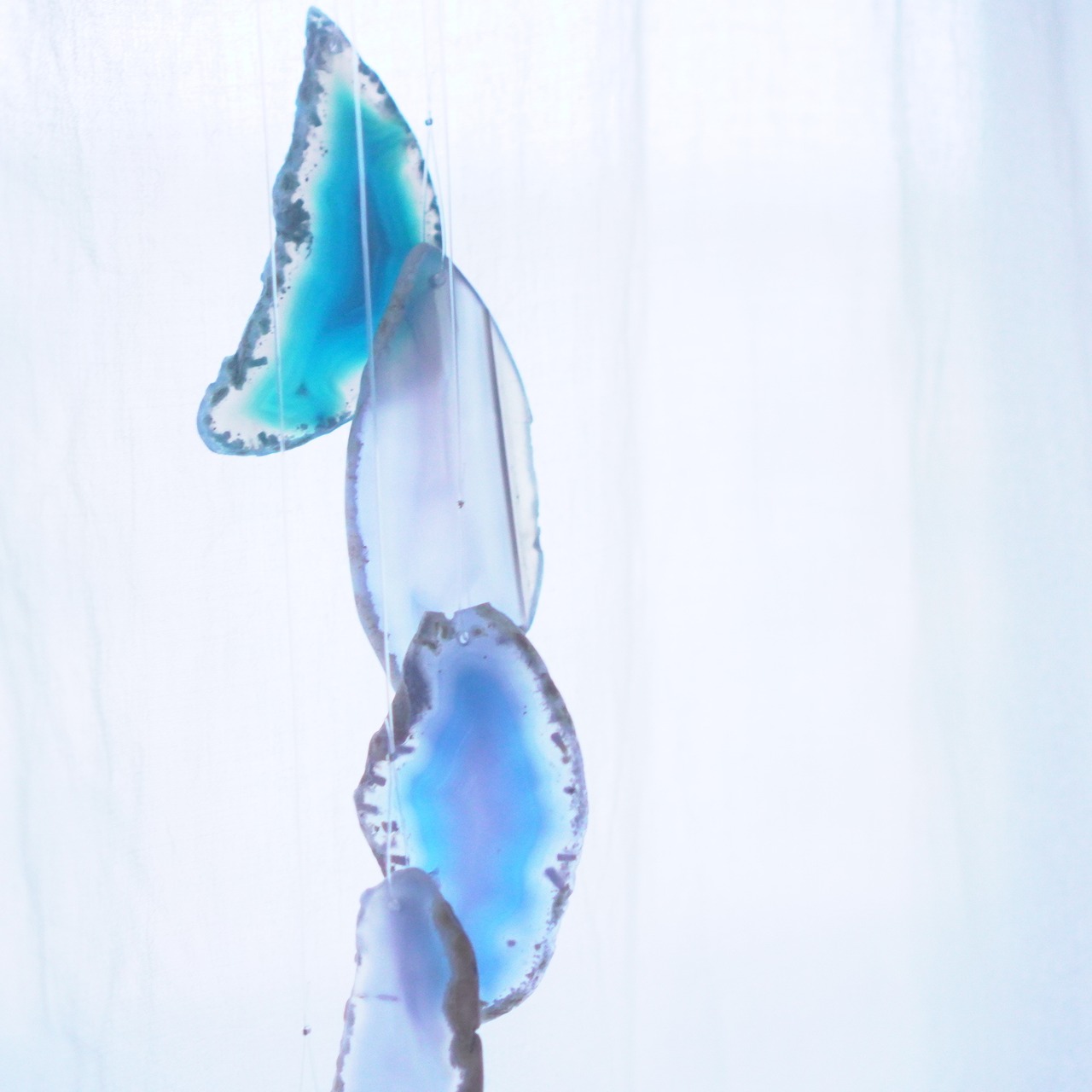 Shooting Star - アゲートヒーリングチャイム / Agate Sun Catcher Wind Chime 543