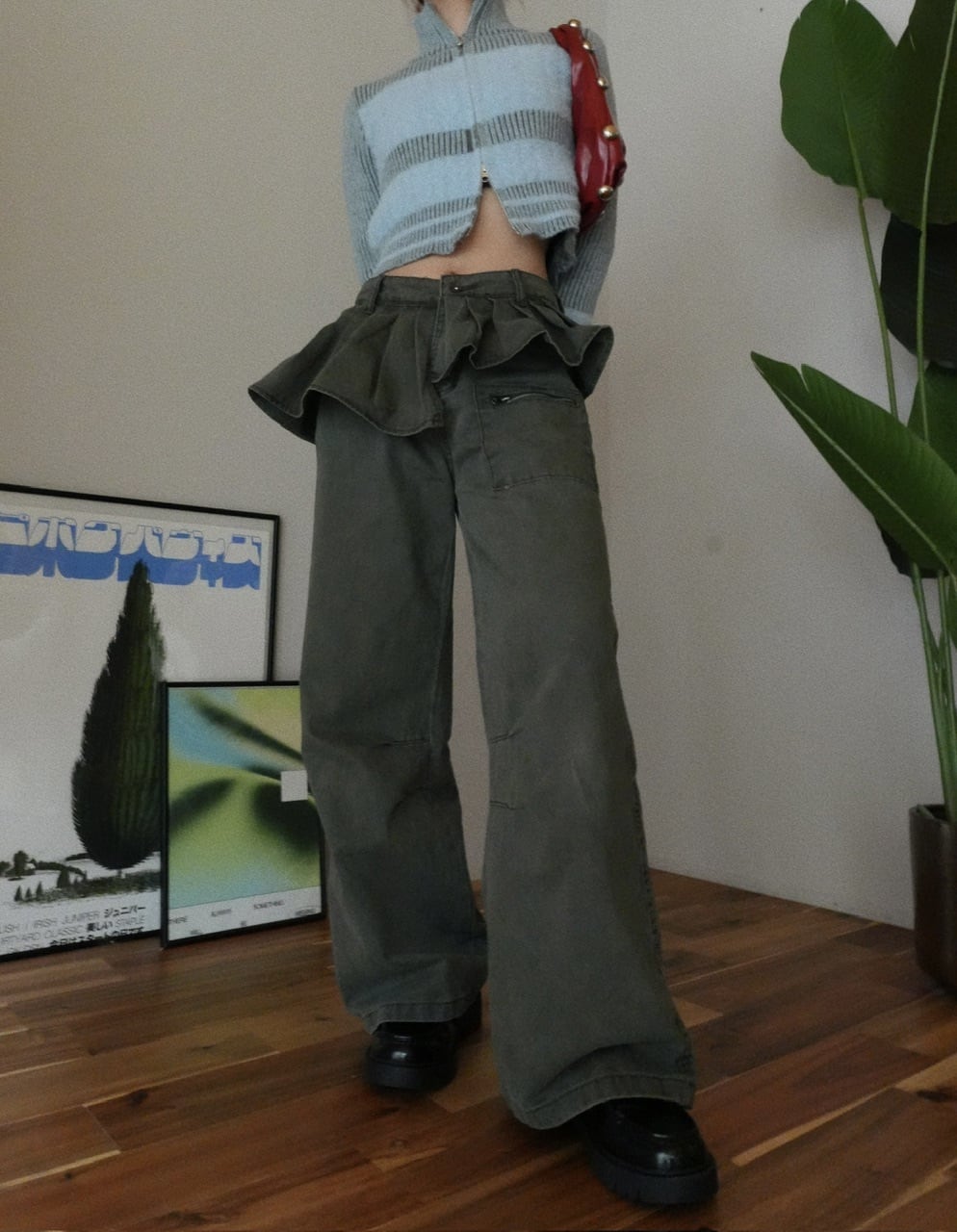 osrs フリルスカートパンツ Mサイズ 新品未開封 フリルスカートパンツ | osrsofficial