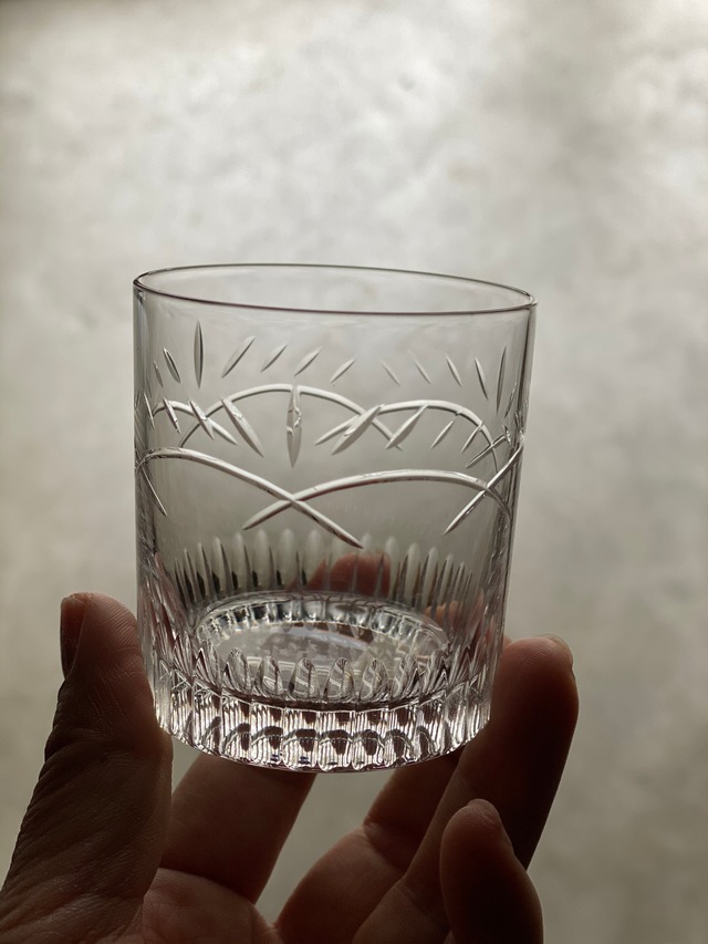 h collection SEMICRYSTAL SHOT GLASS（TIARA）