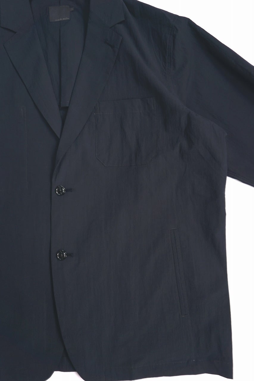 Paper Like Lapeled Shirt Jacket