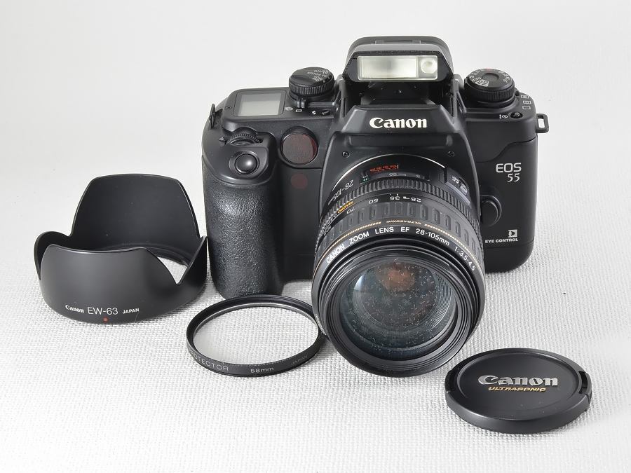 Canon EOS55 EF 28-105mm F3.5-4.5 USM キヤノン（R19347） サンライズカメラーSunrise  Cameraー