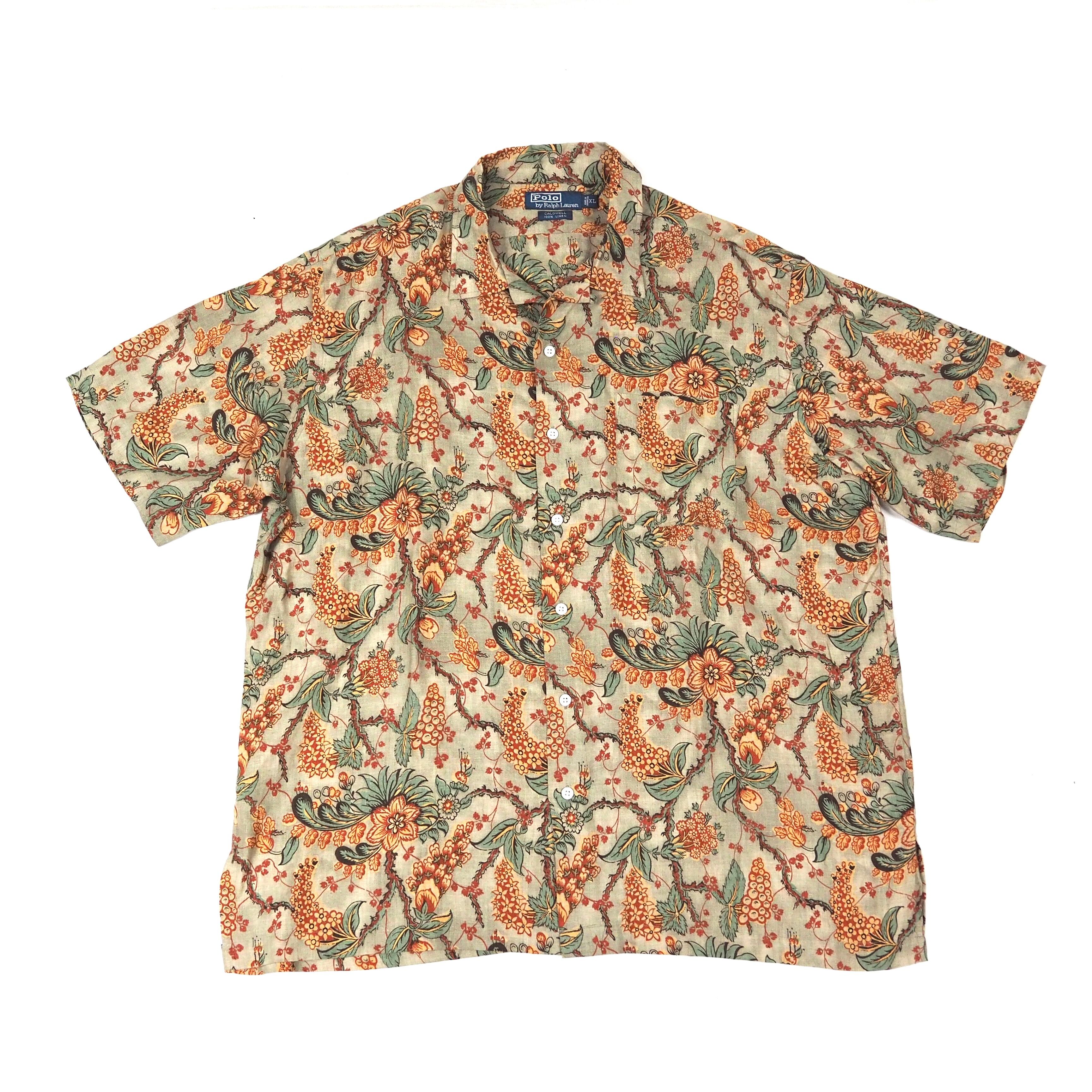 Polo by Ralph Lauren CALDWELL open collar s/s shirt XL