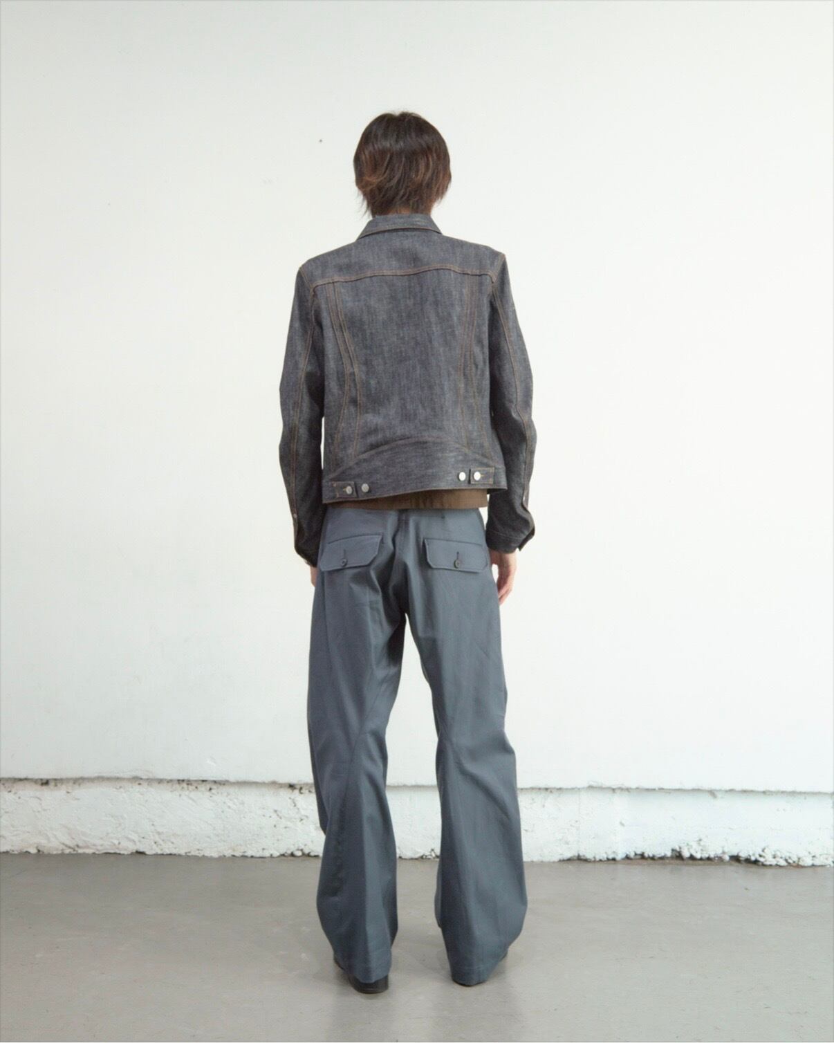 NVRFRGT | DENIM TRUCKER JACKET | RAW INDIGO | HOWDAY