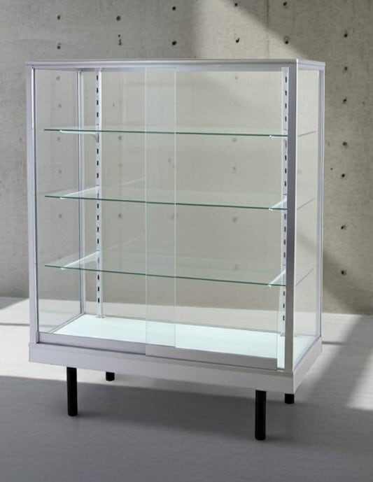 F3553 W900D450H1223mm業務用ガラスケース ショーケース