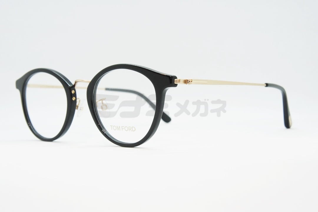 TOM FORD メガネ TF5444-D 001 ボストン コンビネーション メンズ