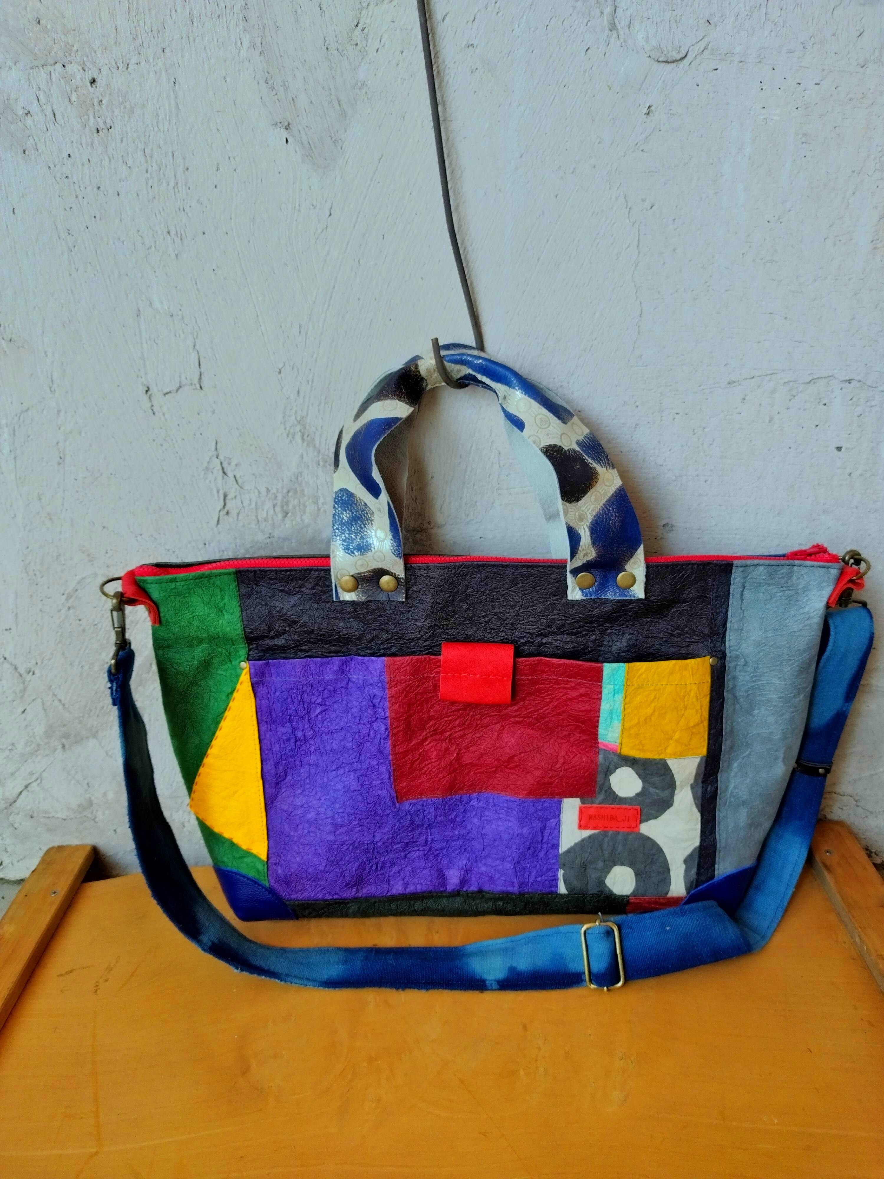 №2406027山ぶどう籠付和紙鞄М | Pay ID