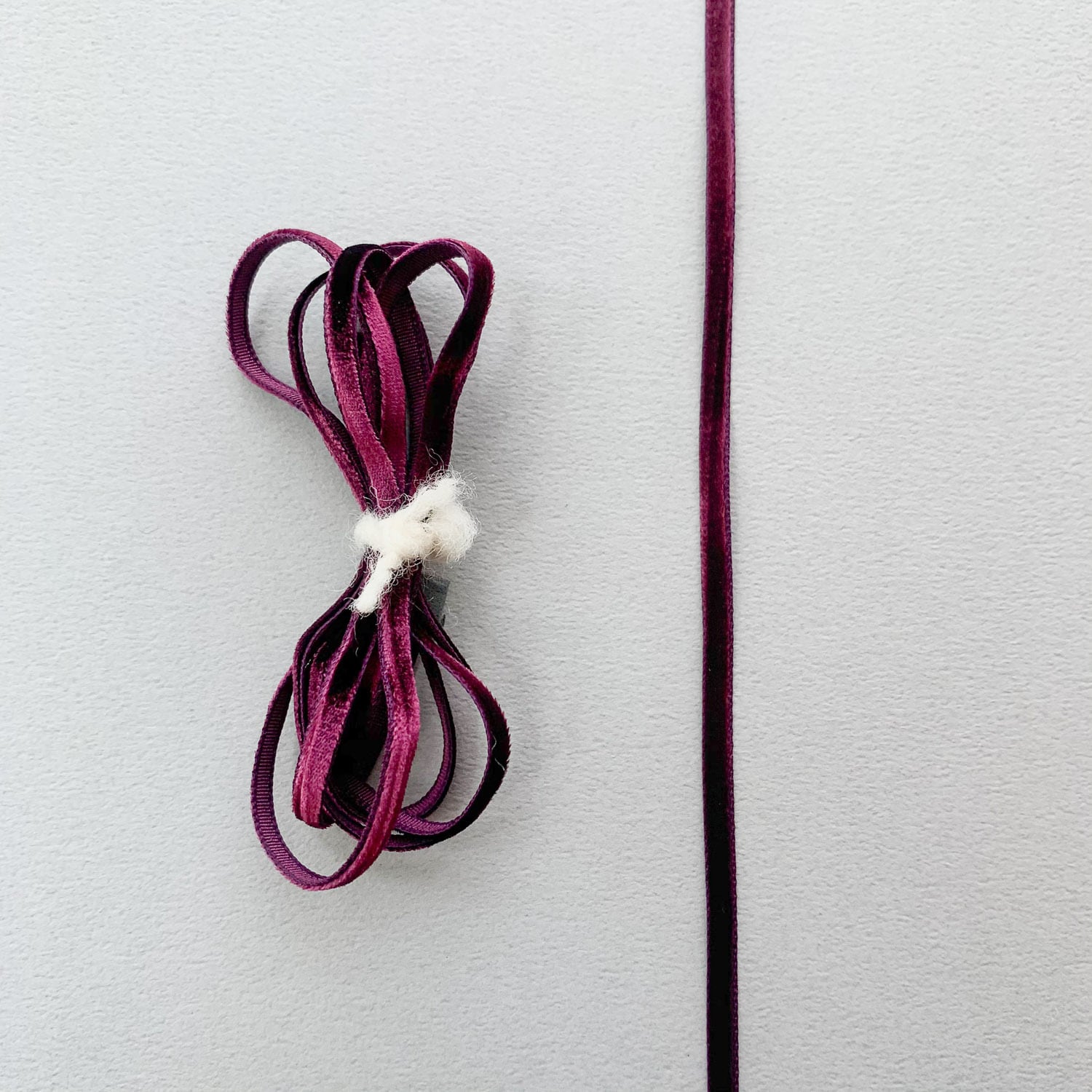 再入荷〉MOKUBA ツヤベルベットリボン（4mm/1m〜） | Dua-アクセサリー