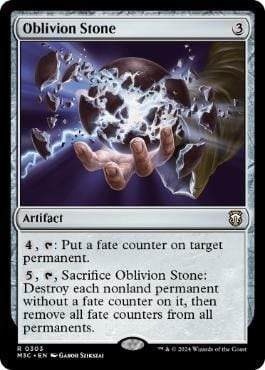 MTG 忘却石　マスターピース　foil MTG《忘却石/Oblivion Stone(M3C)》英語 リップル・ Foil | PAY ID