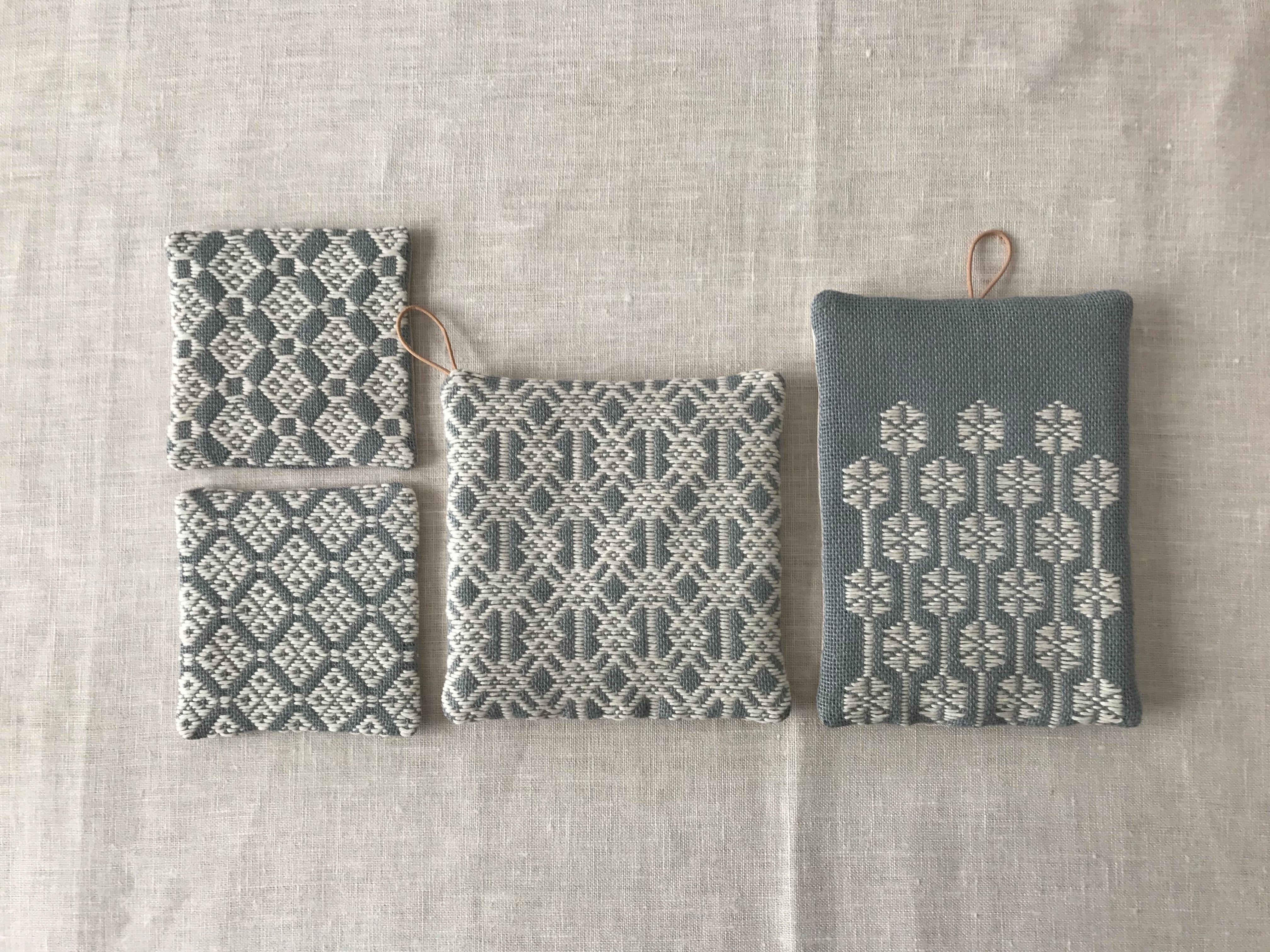 かなめ様専用　ポットマット、コースター 展示のみポットマット・ポットホルダー（鍋つかみ）・コースター