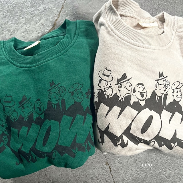 WOW スウェット(80-125サイズ)