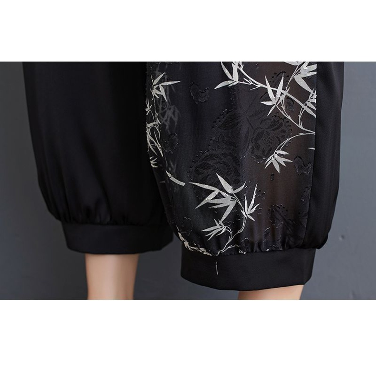 竹プリント クロスデザイン セットアップ  30156