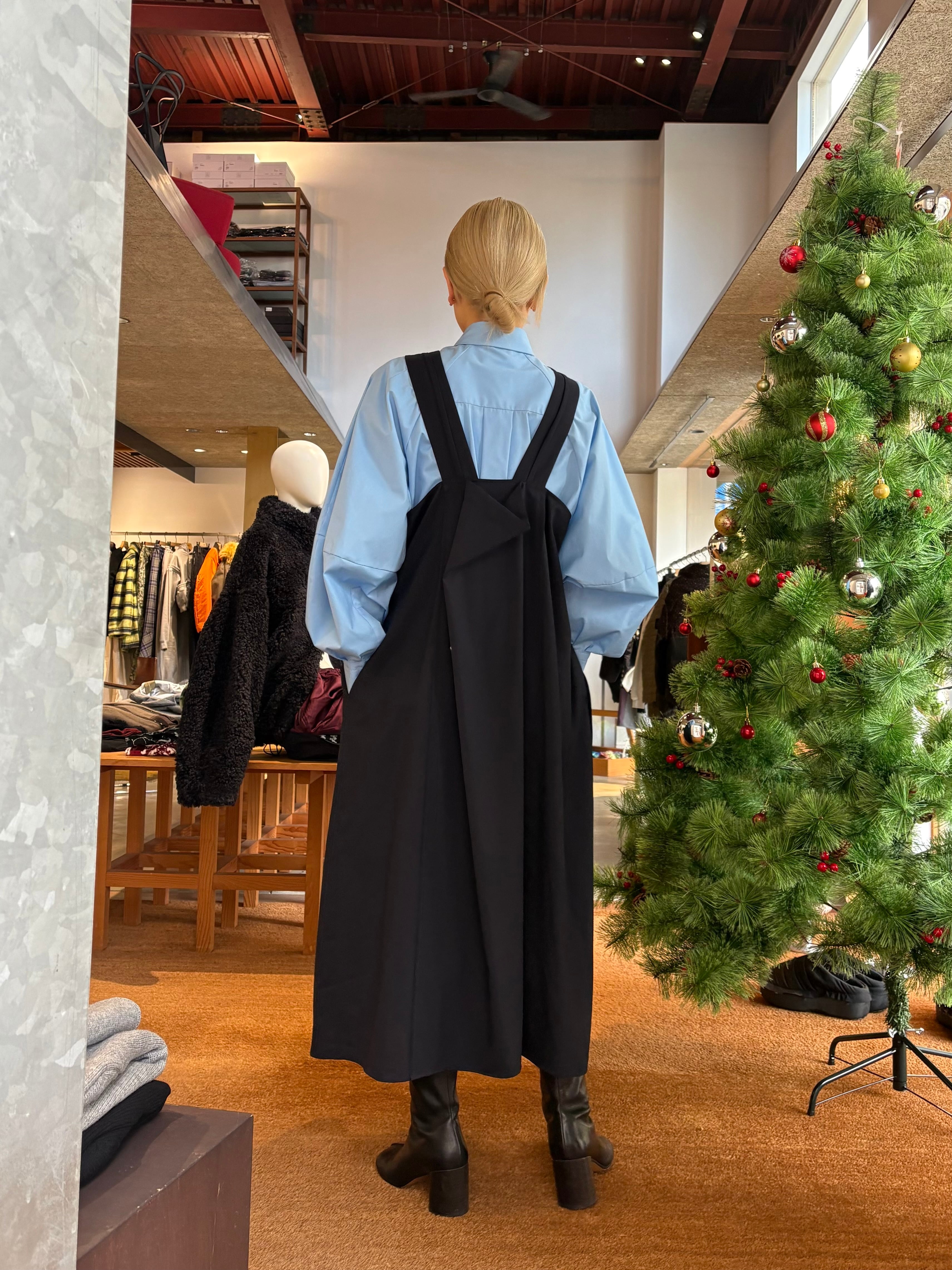 【ENFOLD】26SS新品LAYERED-LIKE JUMPER SKIRT 26SS】ENFOLD エンフォルド / LAYERED-LIKE JUMPER SKIRT / ジャンパー