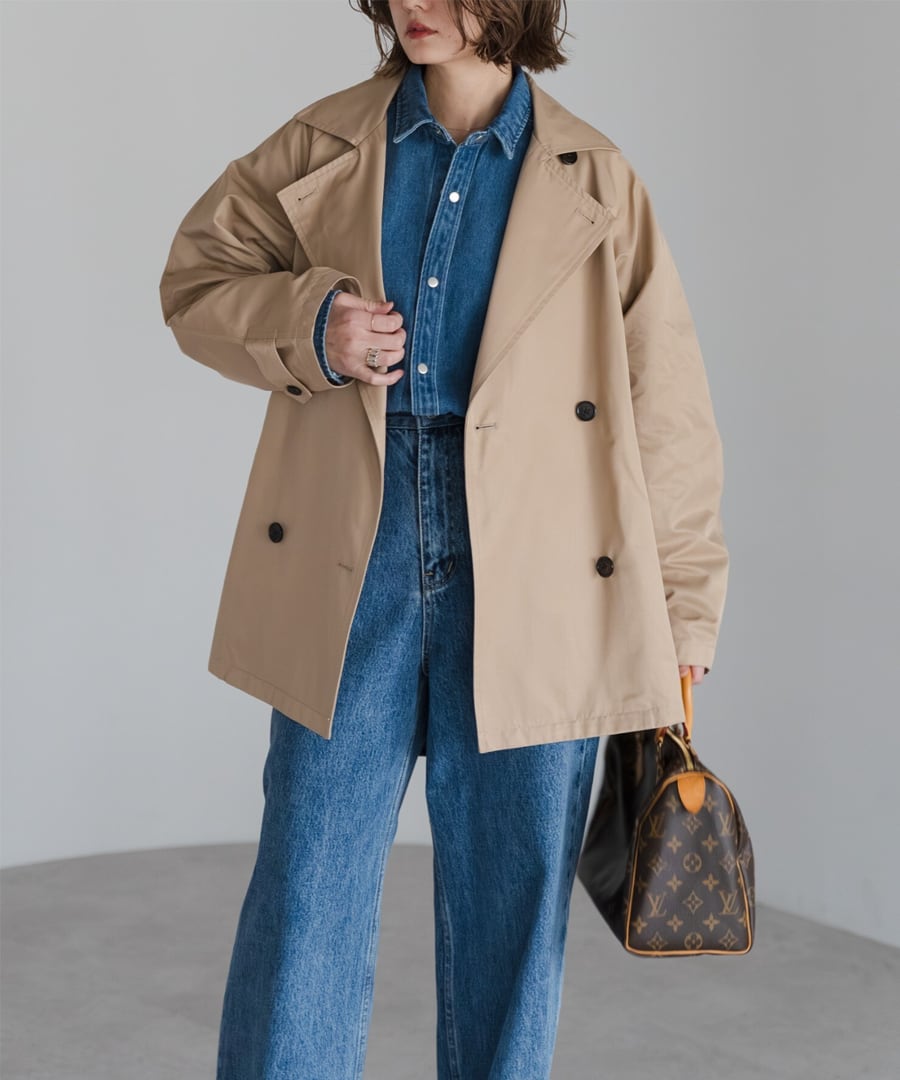 Aライントレンチコート【a-50254】.