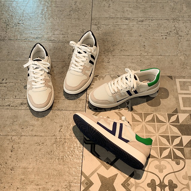 カジュアルスプリングホワイトレッド 靴 シューズ レース 春物 レースアップ 部族の婦人靴56961156346