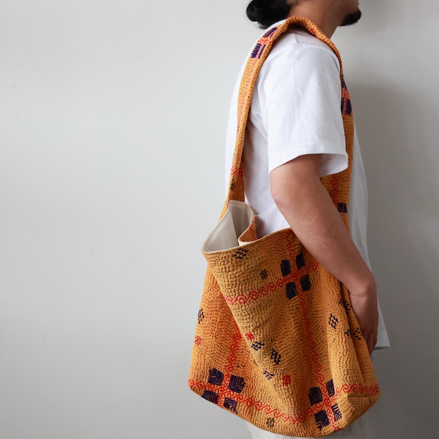 Hagi / Vintage Quilt - Shoulder Bag #17
