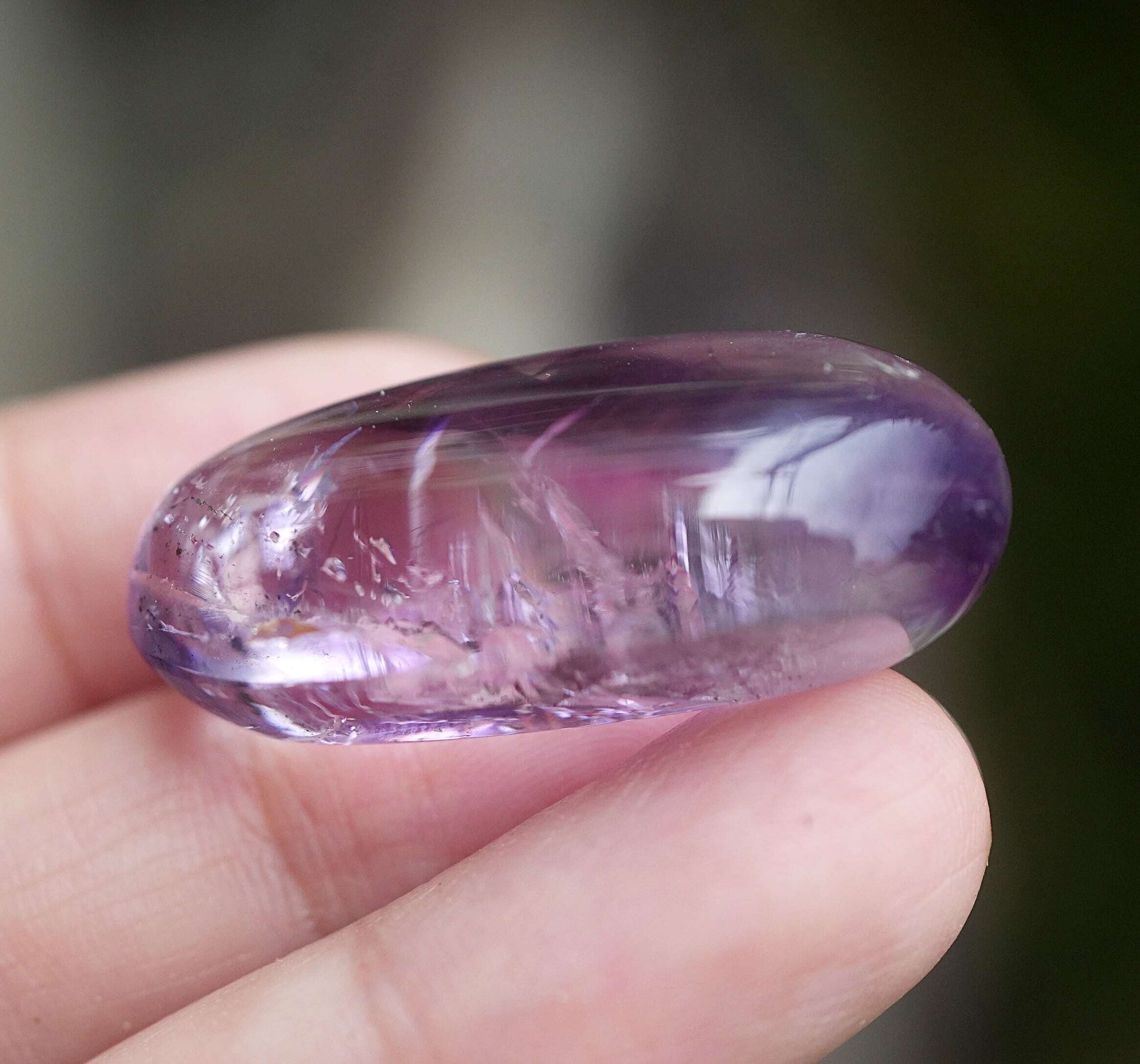 大粒☆アメシスト古代の水☆中粒☆水入り水晶 s1513 | Funky garuda