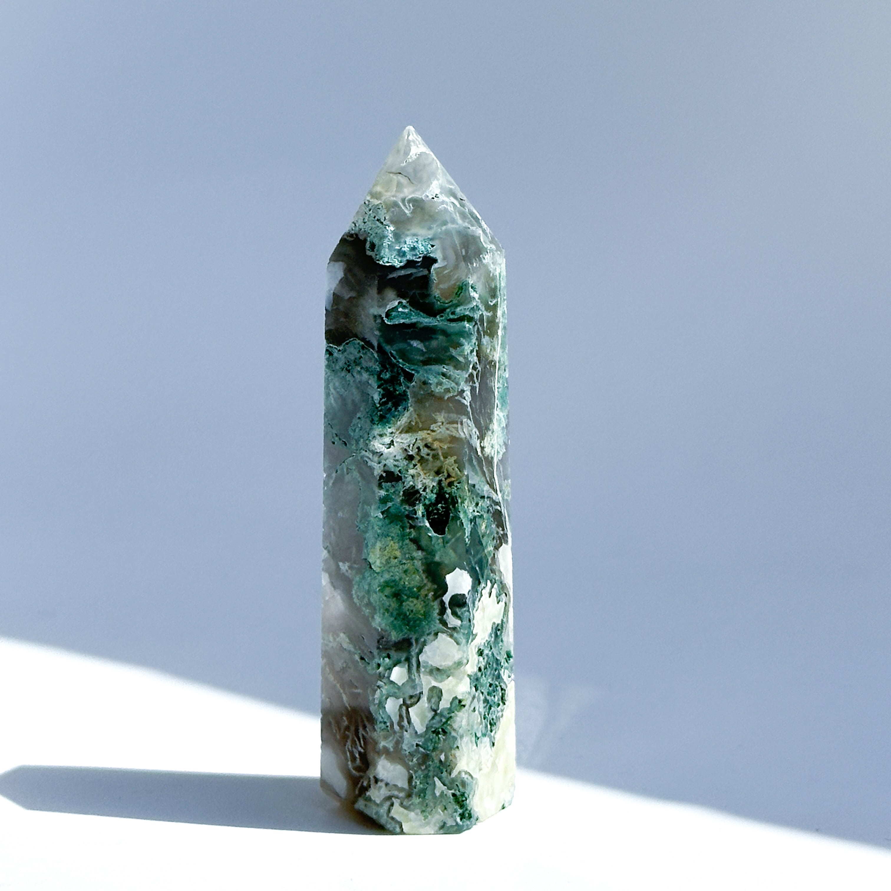 モスアゲート タワー04◇ Moss Agate ◇天然石・鉱物・パワーストーン