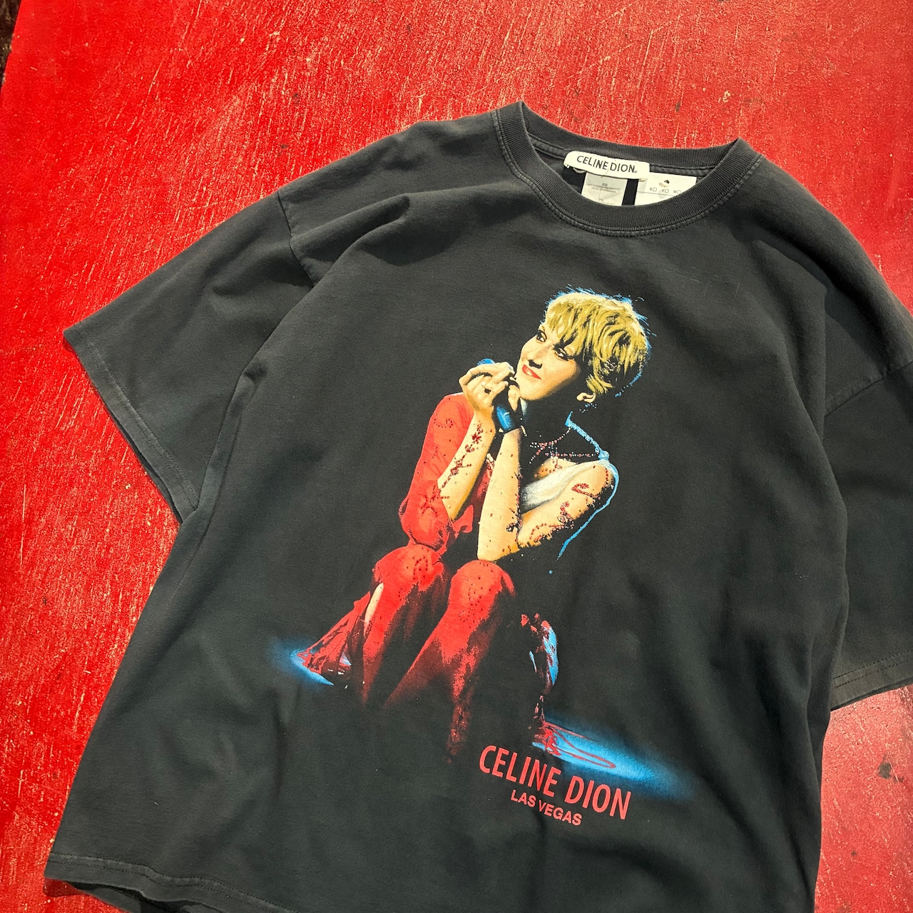 CELINE DION ミュージックTシャツ 黒 セリーヌディオン