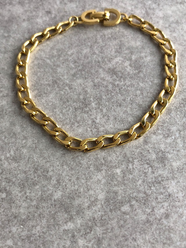 Christian Dior クリスチャン ディオール ブレスレット ゴールド vintage ヴィンテージ オールド i2xmr5