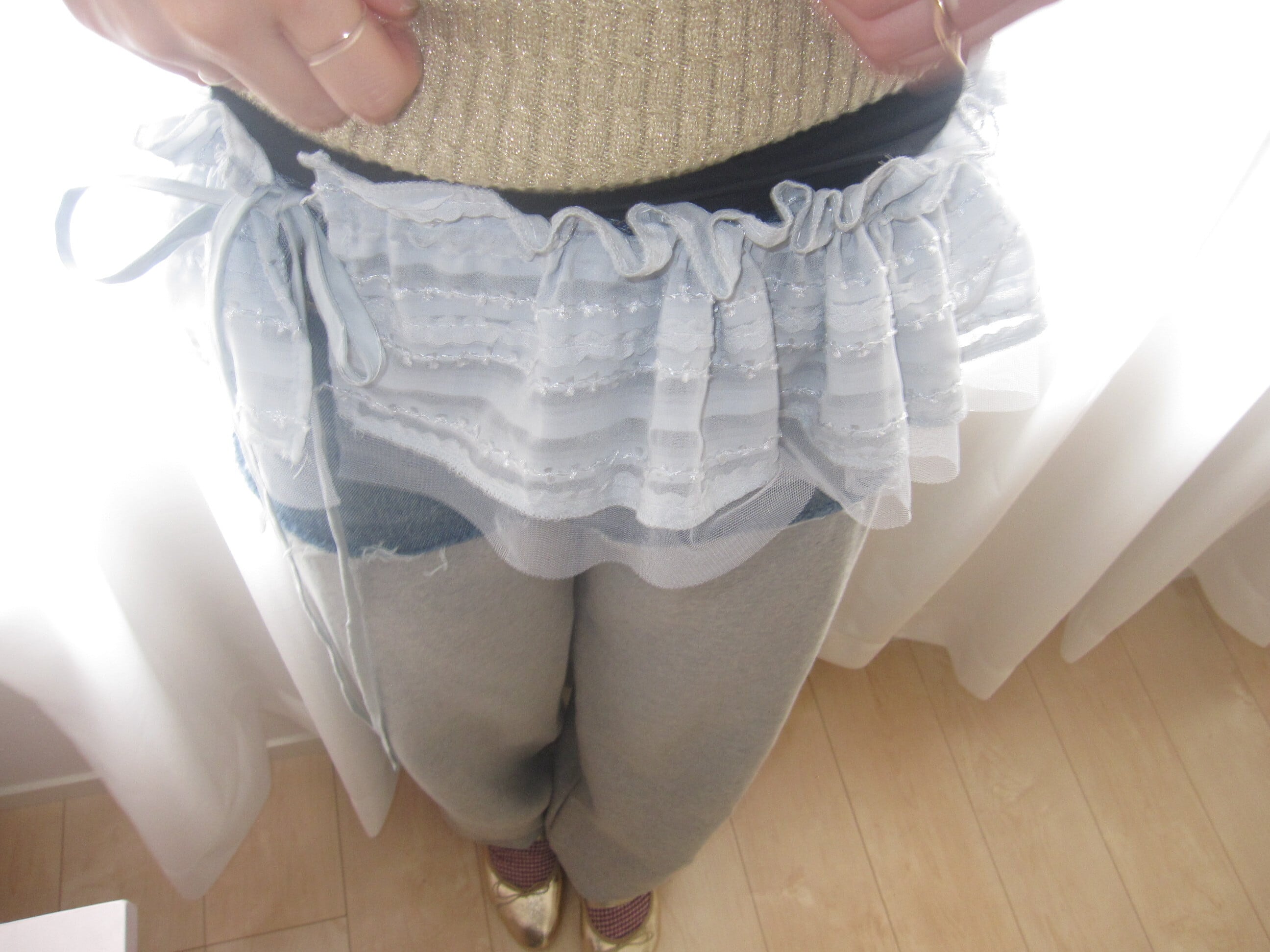 n.k atelier millefeuille lace skirt 【公式通販】