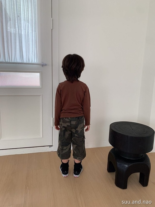 取寄：cantuccistudio ジャスティンカーゴパンツ※送料無料