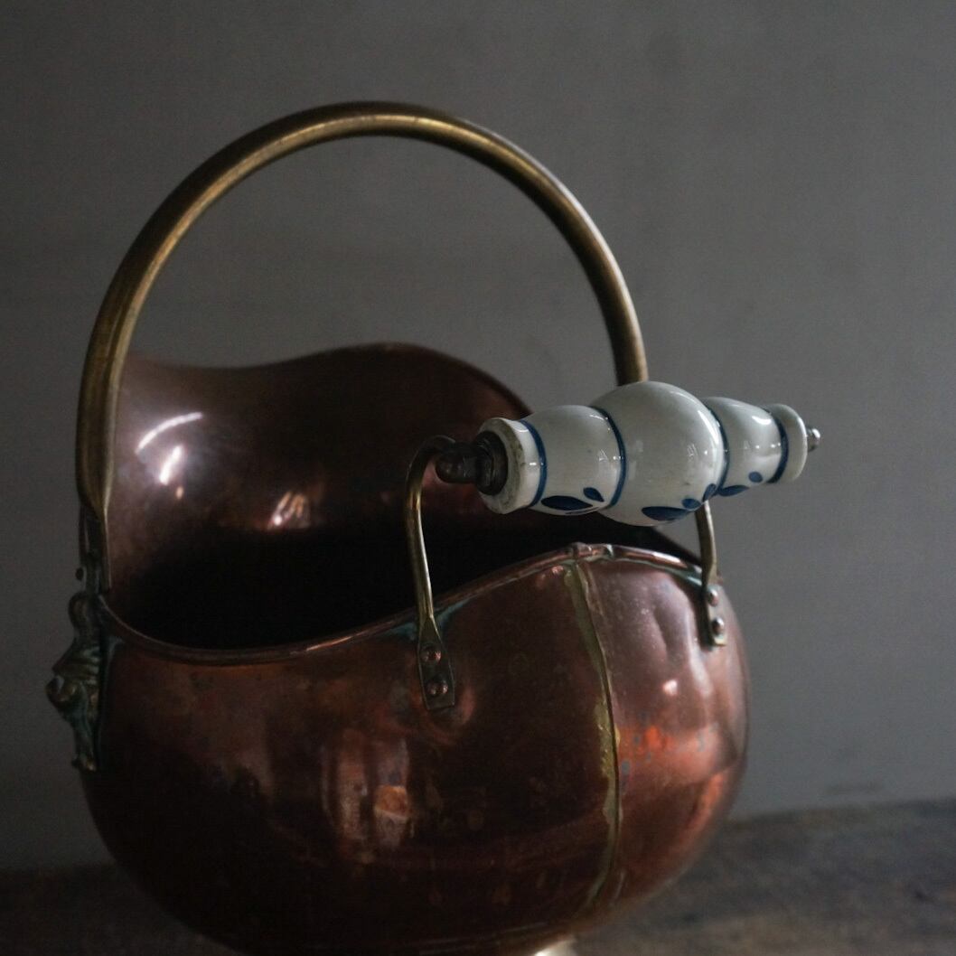 古いオランダの大きな銅ポット | Konishi Koffee web shop