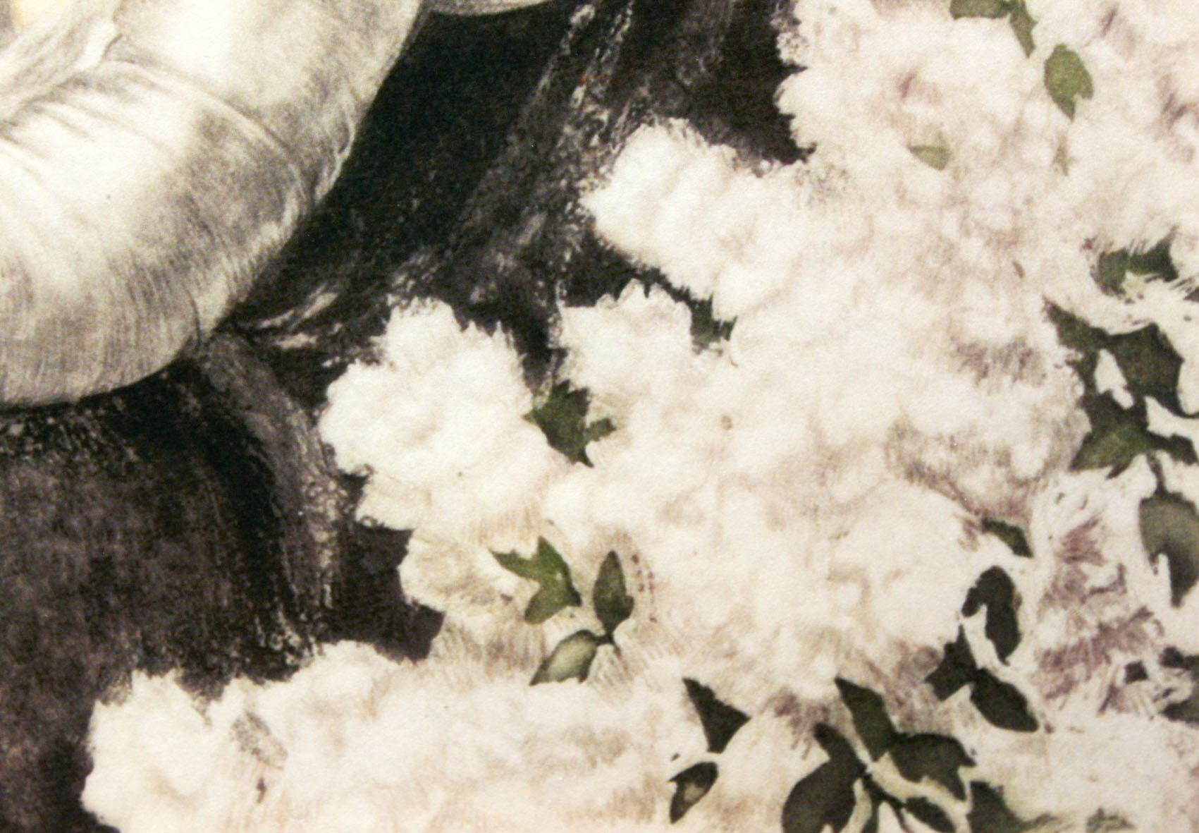 ルイ・イカール「花の香り」作品証明書・展示用フック・限定375部エディション付複製画ジークレ