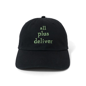 APD STACK LOGO CAP / BLACK