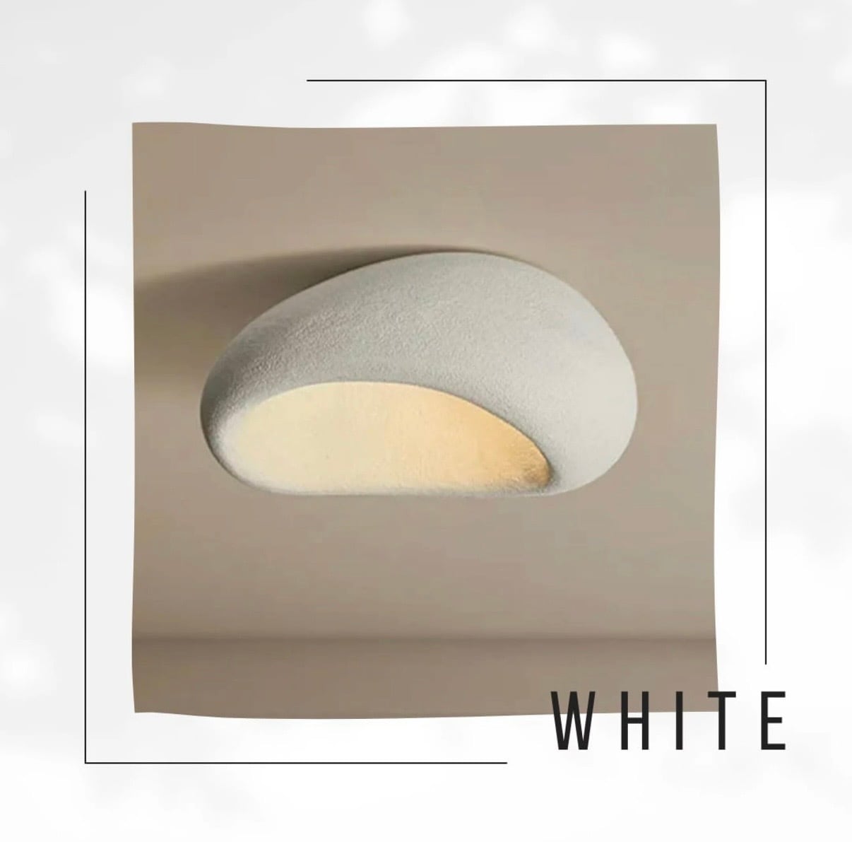 D60】マルーンシーリングライト /Maroon Ceiling Light LT015 | WABI