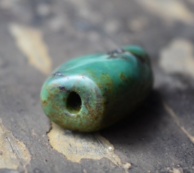 チベタンターコイズ18 円筒型 | 旅する骨董屋 喜八 KIHACHI.ANTIQUE