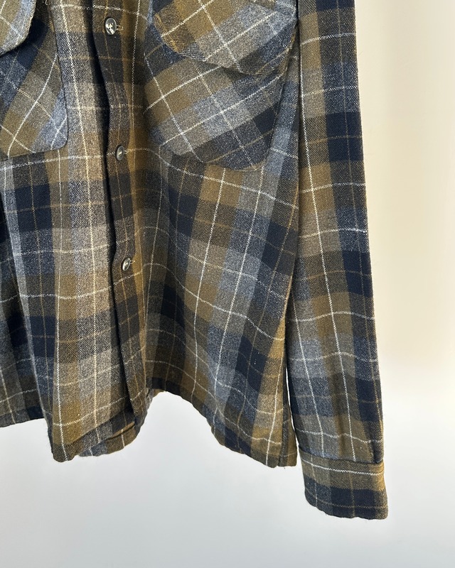 Vintage 70-80s Wool Check Shirt