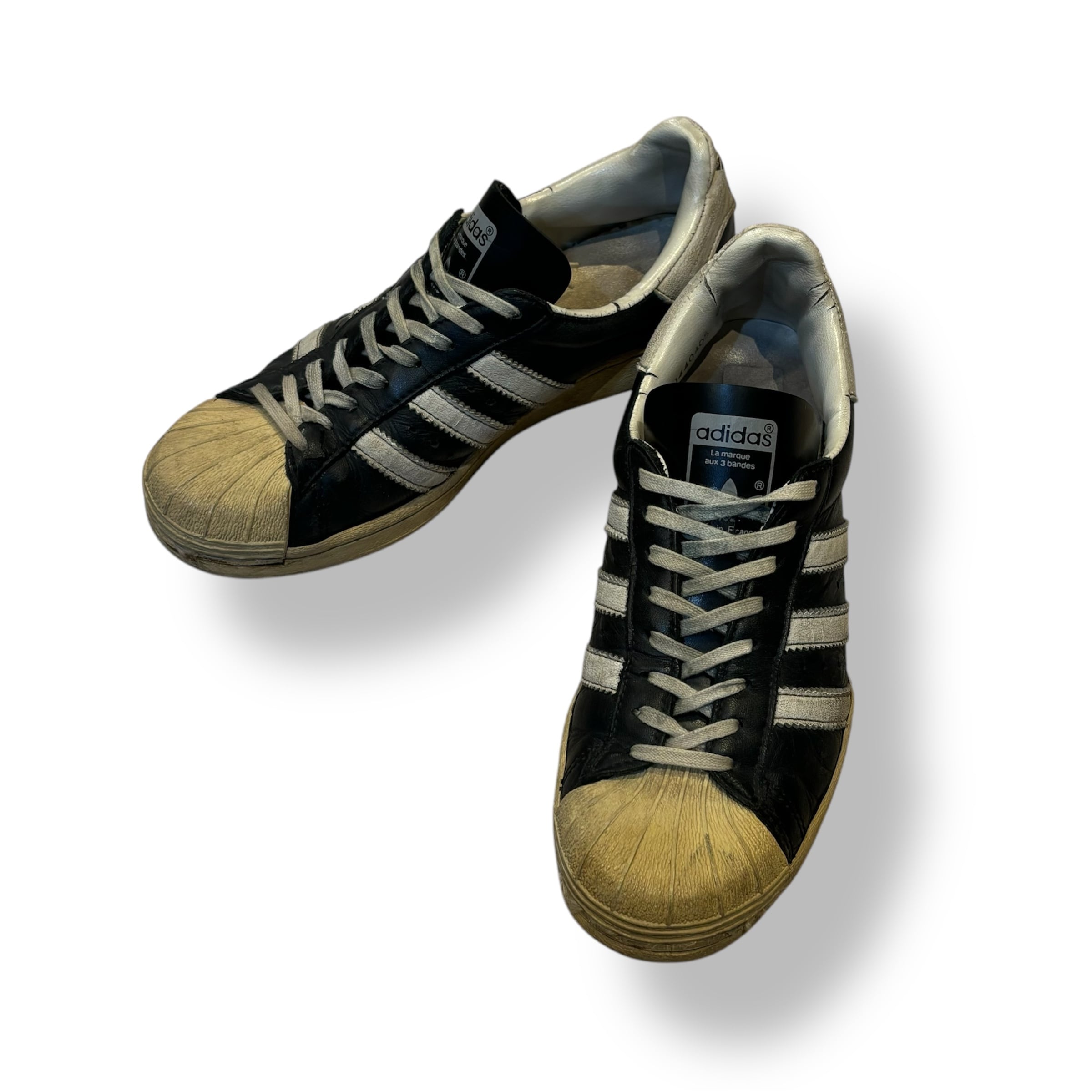 France製 80年代 “9 1/2” Adidas Superstar アディダス スーパー France製 80年代 “9 1/2” Adidas Superstar アディダス スーパー