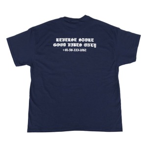 Reverse Original - GOOD VIBES ONLY Pocket Tee - Navy