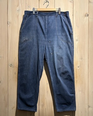 【a.k.a.C.a.k.a vintage】50’s～60’s Repair Denim Work Pants