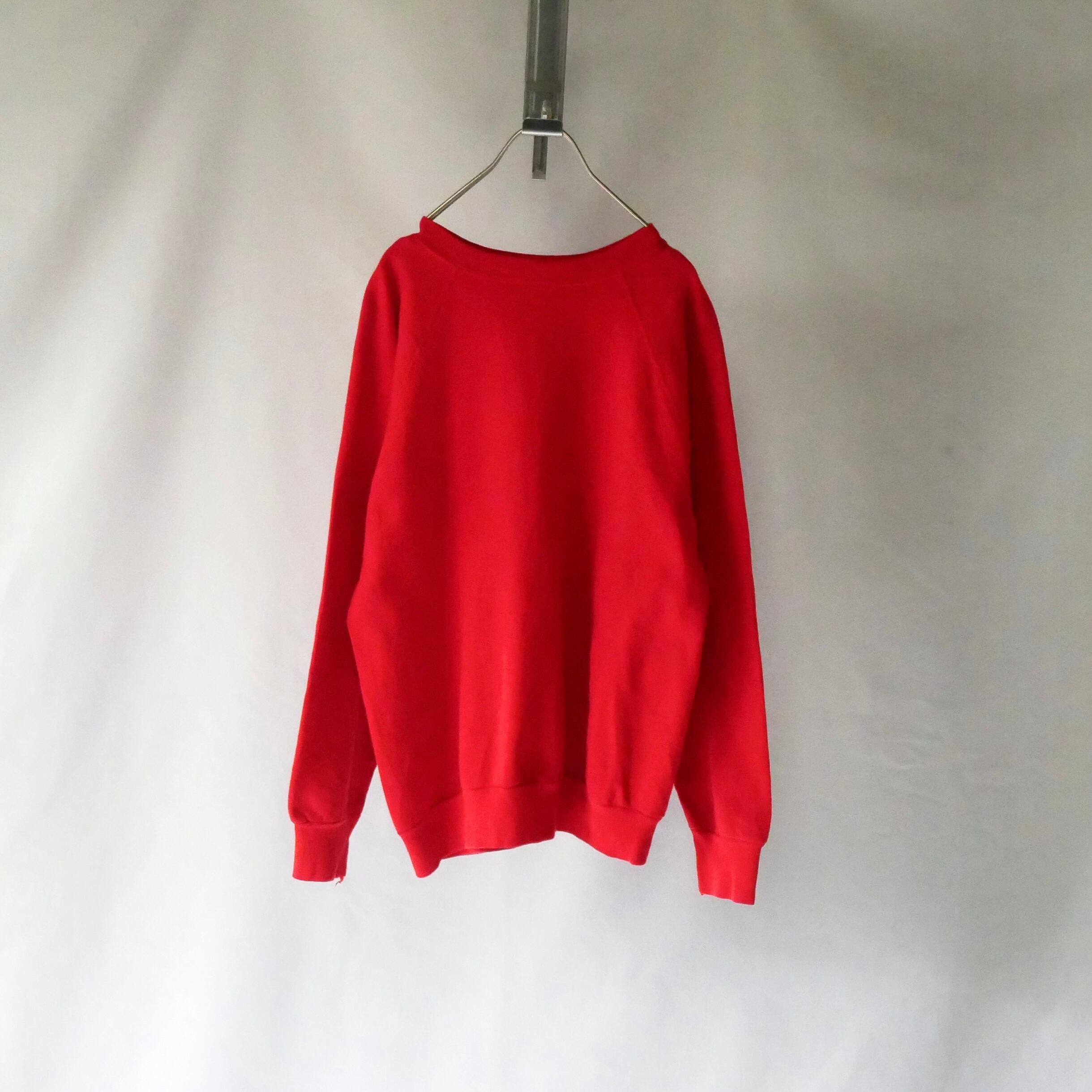 80s vintage madein USA red college sweat 80年代 ヴィンテージ