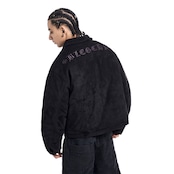 【暖かさUP】ファイヤーマン スエード中綿ジャケット T1987