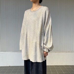 【WITT】 Two Fade Yak/Co Thermal L/S - ecru