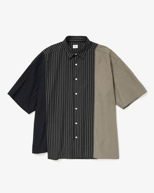 CONTROLLA+ multi  asymmetry short sleeve shirt