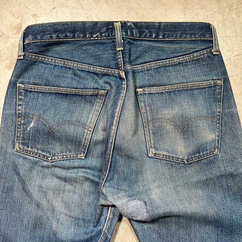 70's Levi's リーバイス 501 66前期 デニム 色落ち良好 刻印6 70's Levi's リーバイス 501 66前期 デニム 色落ち良好 刻印6