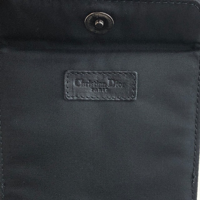 Christian Dior クリスチャン ディオール ストリートシック ハンドバッグ ブラック キャンバス ミニバッグ バニティバッグ vintage ヴィンテージ オールド 525v32