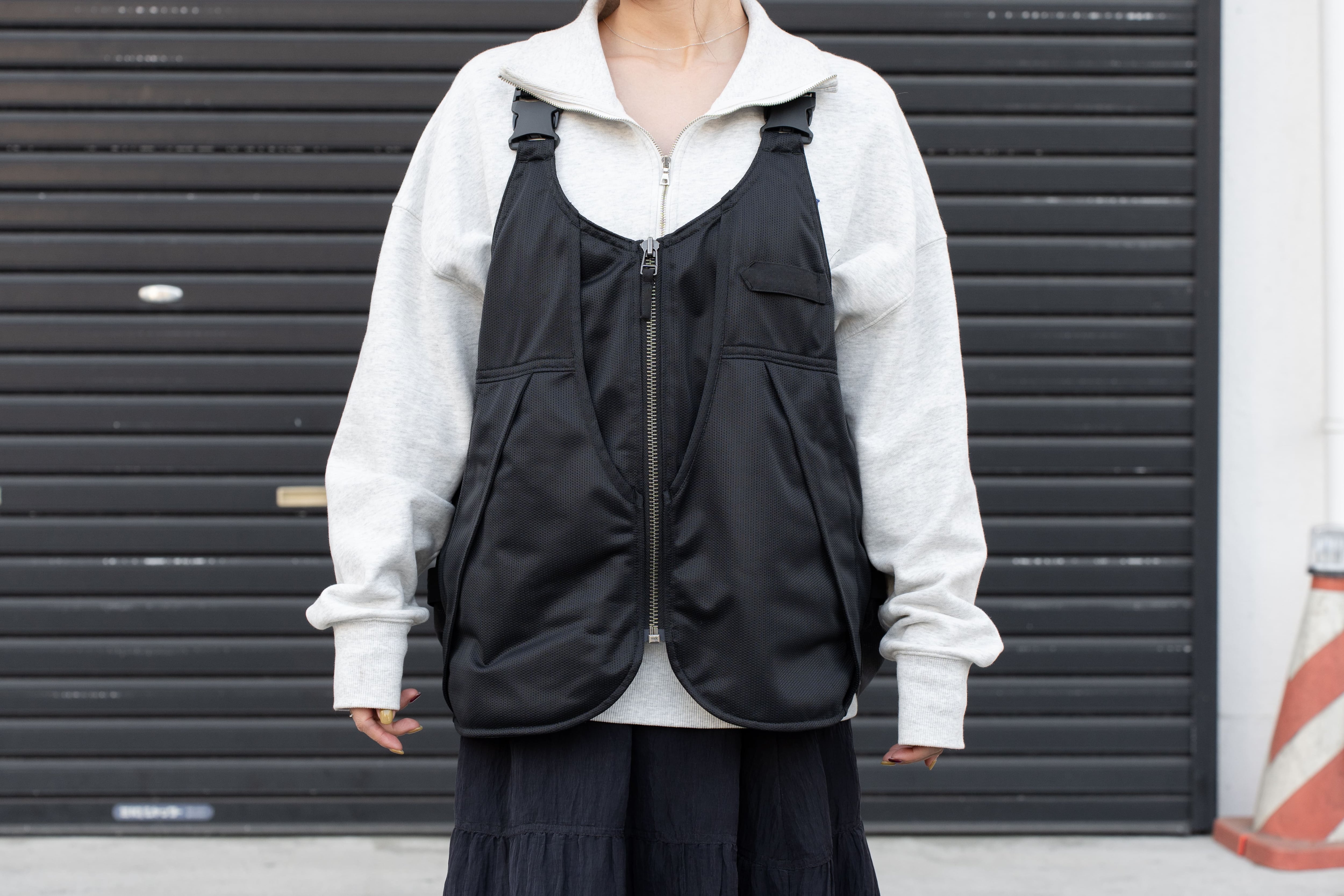 drip ゆーとび 究極のカメラマンベスト MLサイズ 黒 ドリップ カメラバッグ不要の大容量ベスト「究極のカメラマンベスト」 | drip