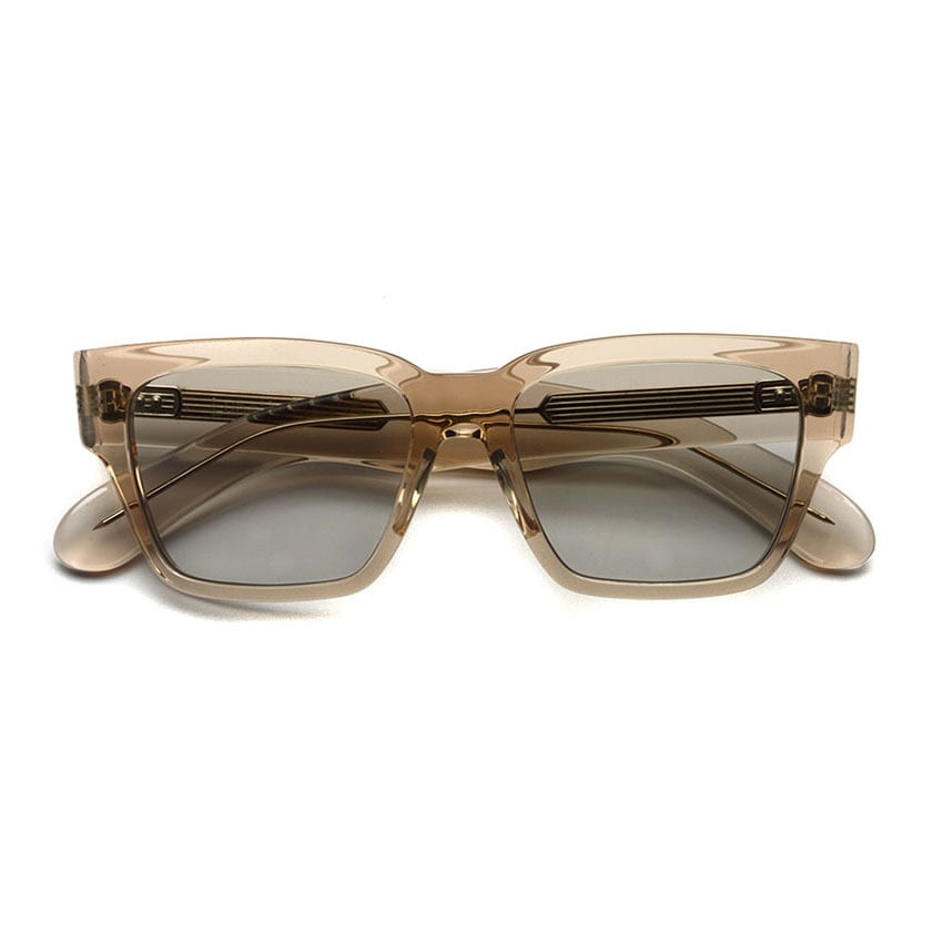 Lunetta BADA / 73/08 / 0010 BLACK・SILVER - LIGHT BLUE GREY lenses