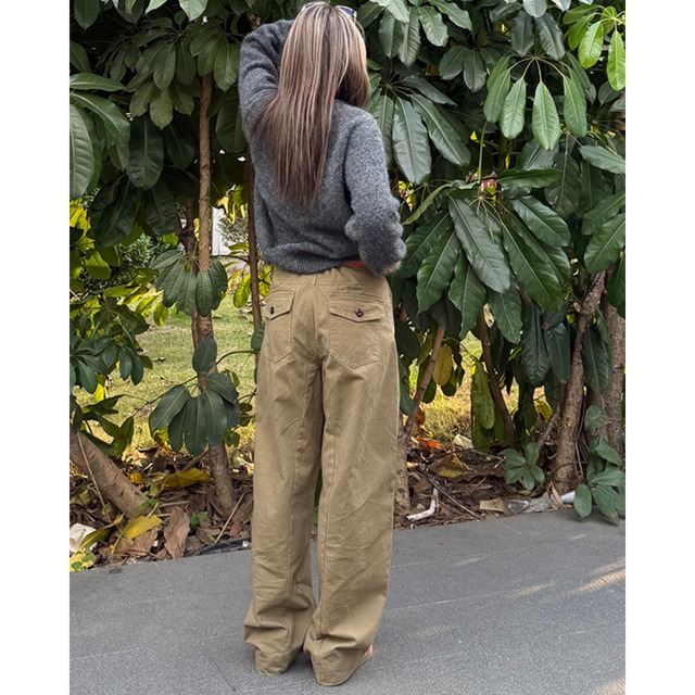 front pocket design pants　フロントポケットデザインパンツ　J0506