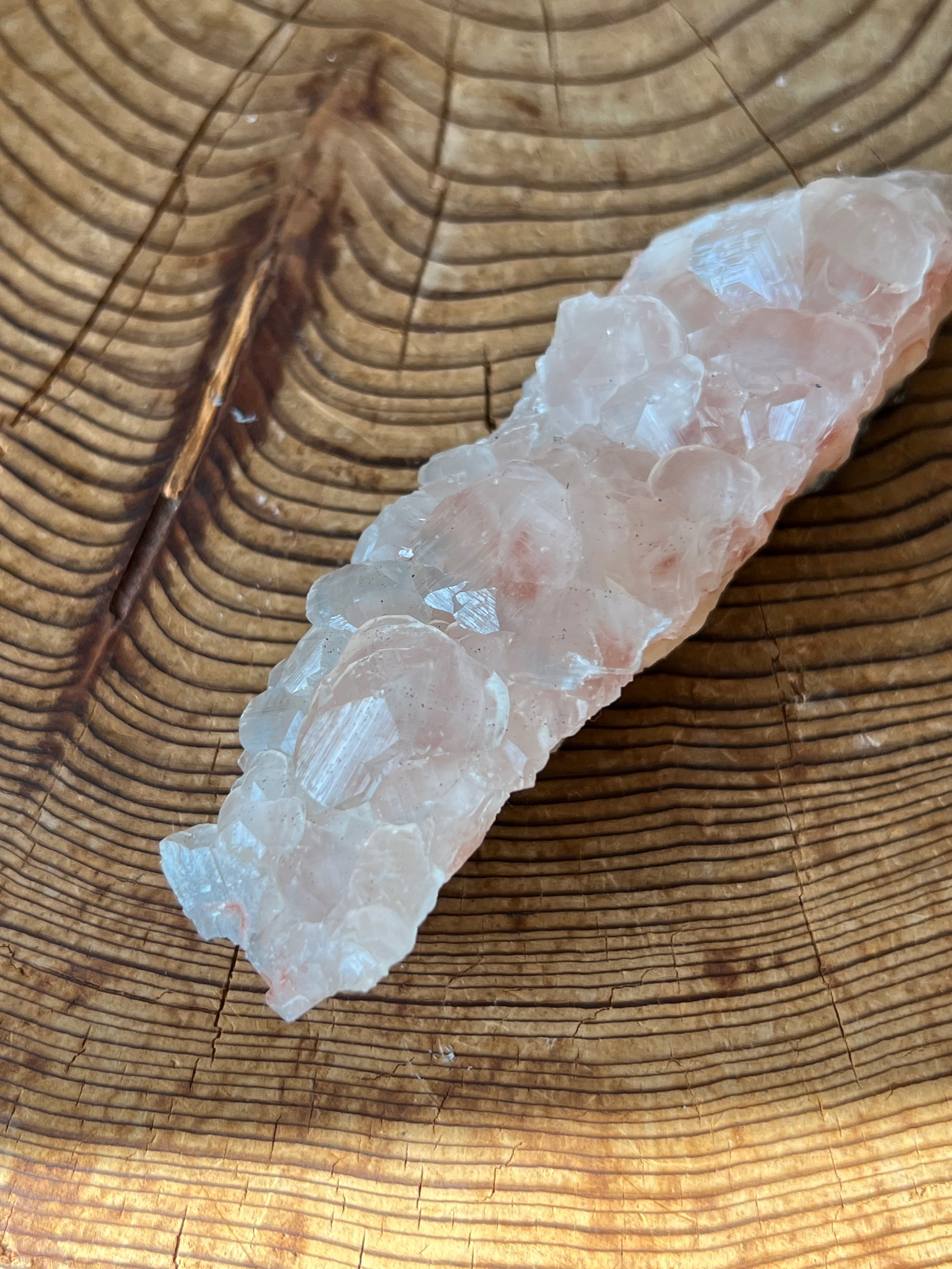 アウトレット】ピンクカルサイト原石 93g | amenti crystal