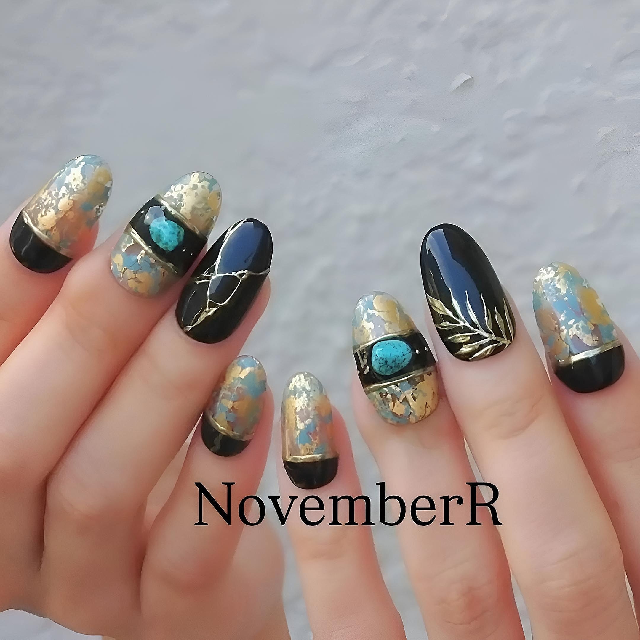 LA886☆エスニックリゾートネイルチップ | NovemberR 〰️ネイルチップ