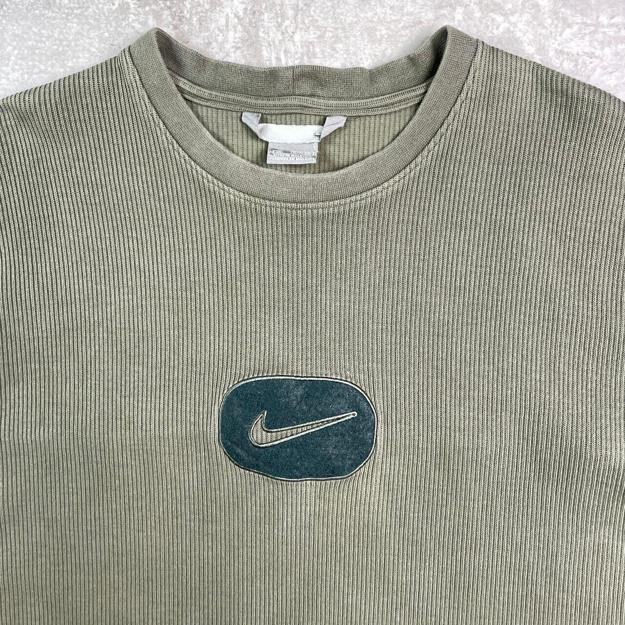 00s 90s Nike カーキ オリーブ スウェット XL NIKE ナイキ スモールス 