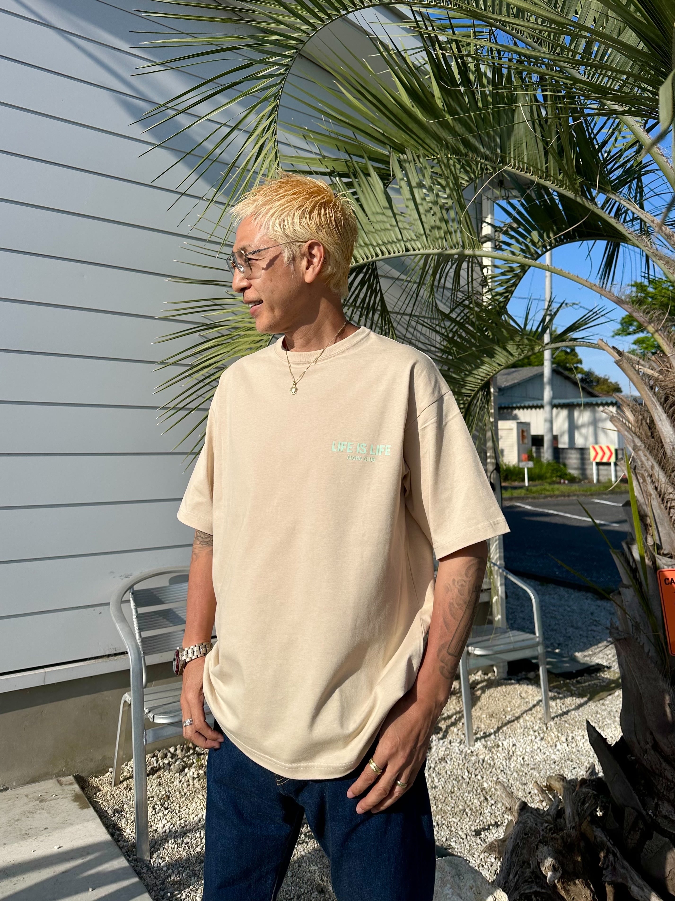 LIFE isオリジナル ラバーロゴTシャツ ¥6,990+tax