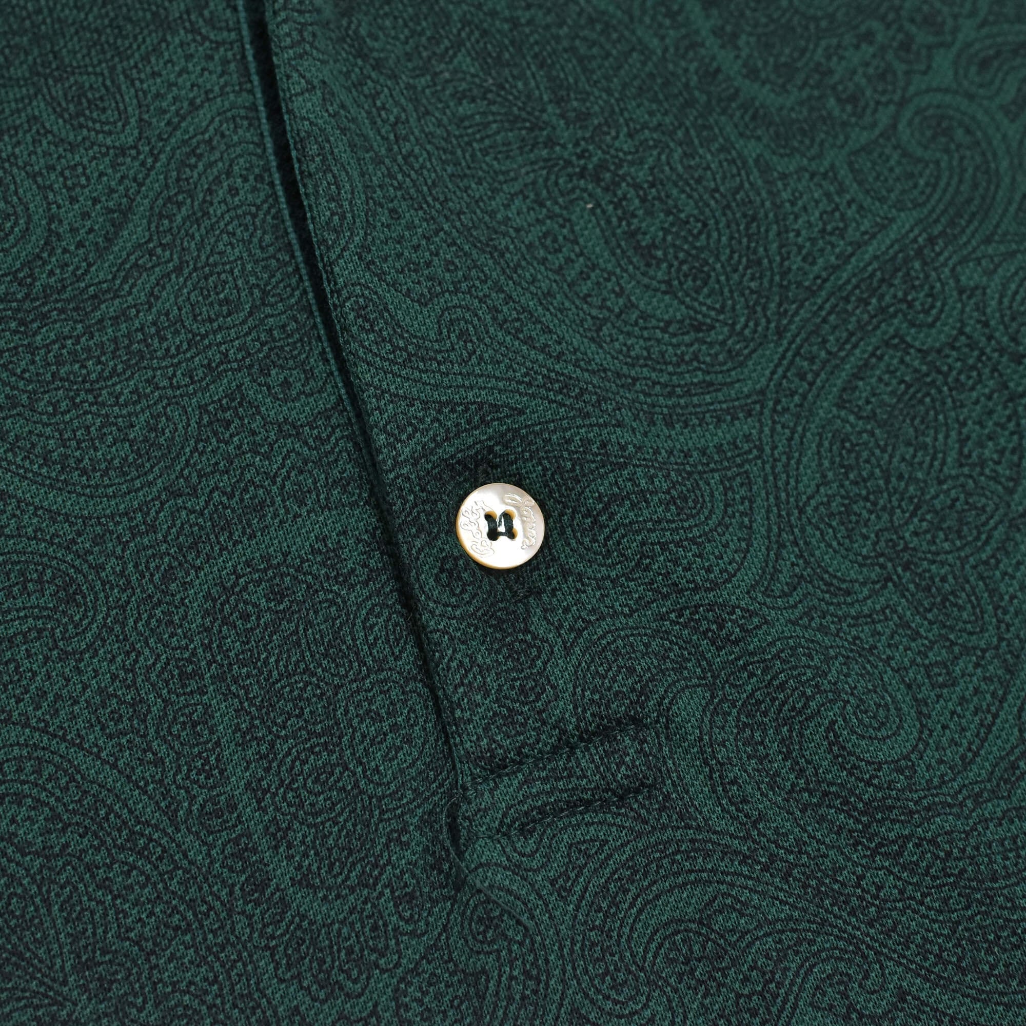 90～00s Italy Bobby Jones paisley pattern polo shirt | 古着屋 grin
