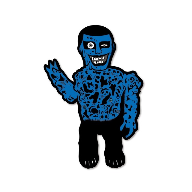 (予約商品)PUNKDRUNKERS / ステッカー /  ［PDSxMysterio］ /  プリミドランカー / BLUE